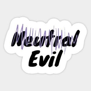 "Neutral" Evil Alignment Sticker